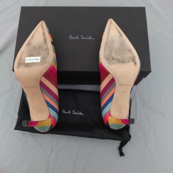 Paul Smith rinbow soft real leather heels - Picture 5 of 7